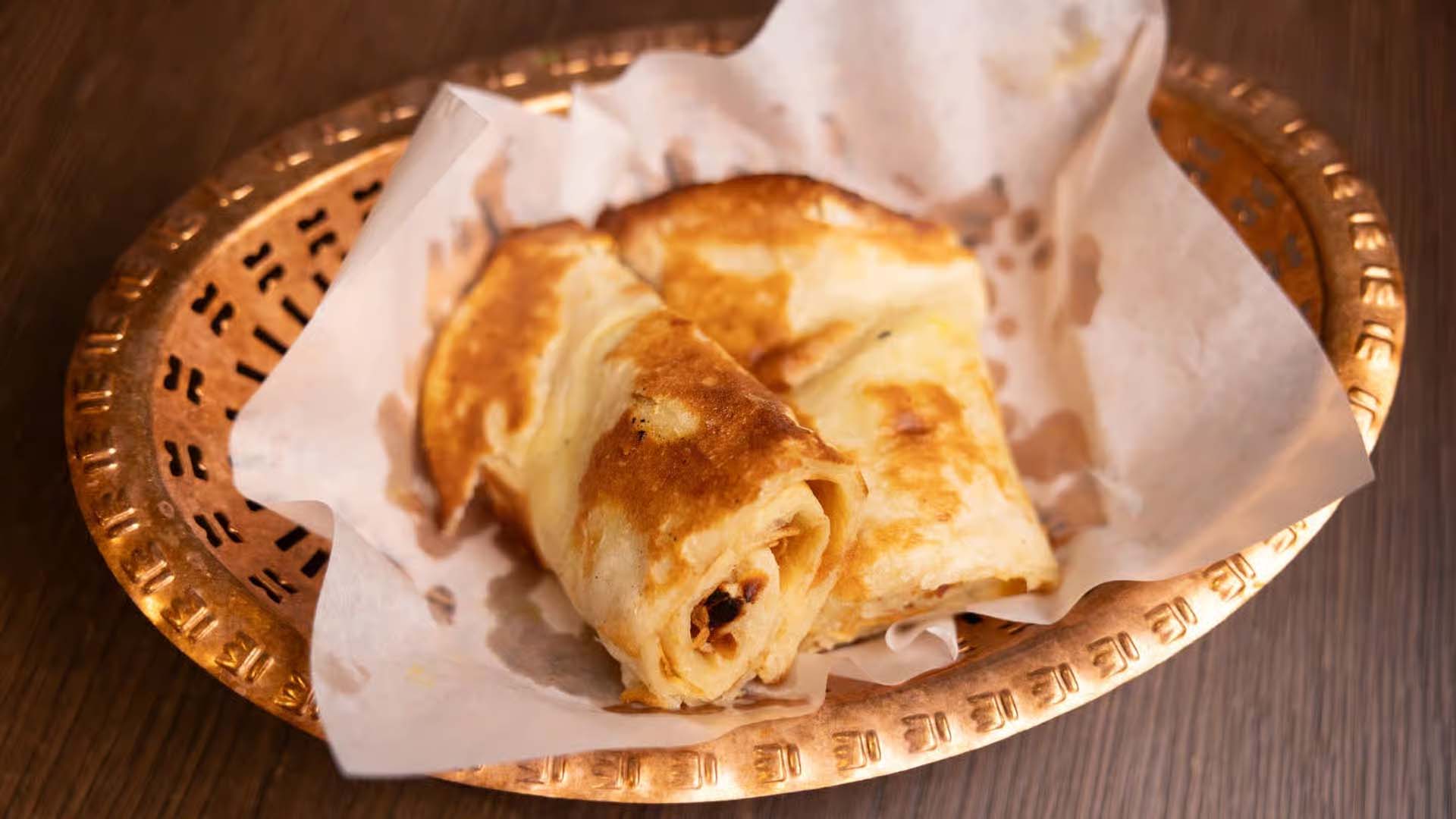 ORDER ONLINE NOW! Kathi Roll Paneer